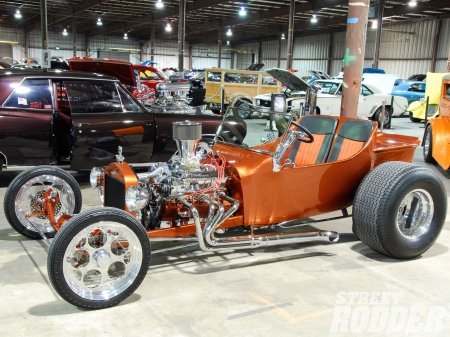 T-Bucket - classic, ford, motor, hotrod