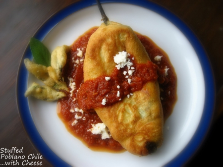 Mexican Poblano Chile Relleno