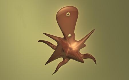 Im a Fish - octopus, ajdaha, 3d