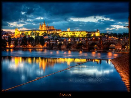 	Prague Postcard - postcard, prague