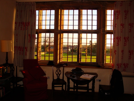 The Window - mansion, view, country, architecture, castle