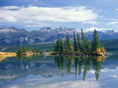 Talbot Lake  Jasper National Park  Canada - sky, lake