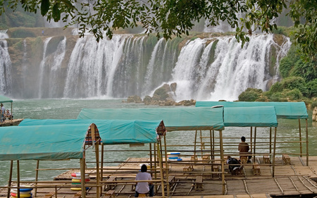 waterfall - waterfall, landscapes