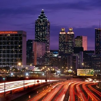 Dusk Atlanta Georgia