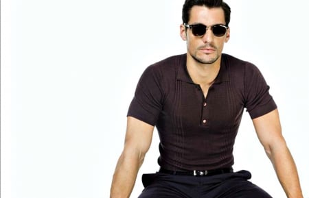 David Gandy - white, handsome, male, brown, man, sunglasses, david gandy, model