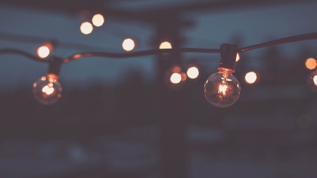 Lights - lamp, Lights, bulb, night