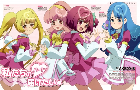 The 4 in AKB0048 - AKB0048, Yuka Ichijou, Orine Aida, Sono Chieri, Nagisa Motomiya