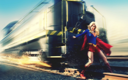 Super Girl - hero, girl, women, super