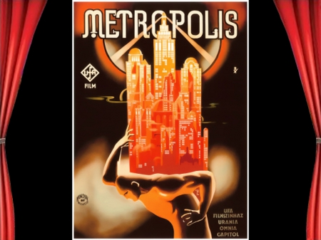 metropolis01 - classic movies, brigitte helm, posters, metropolis