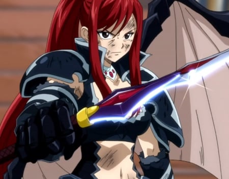 erza scarlet - nice, cute, cool, warior