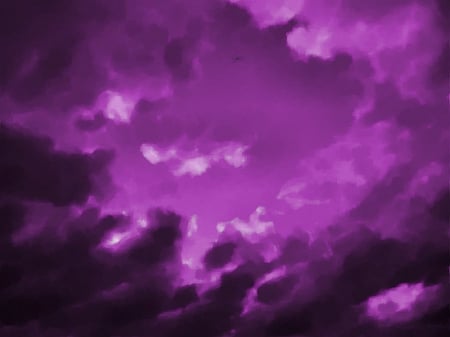 purple fantasy - purple, sky, fantasy, light