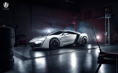 2013 W Motors Lykan HyperSport - sports, cars, black wheels, hypersport, white, car, lykan hypersport, cars wallpaper, lykan, super car, w motors