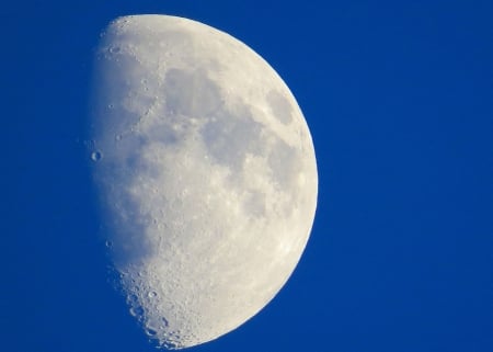 August Moon - moon, nature, sky, space