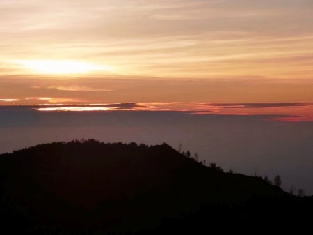 Silence - nature, view, sunshine, mountain, photography, sun, sunrise