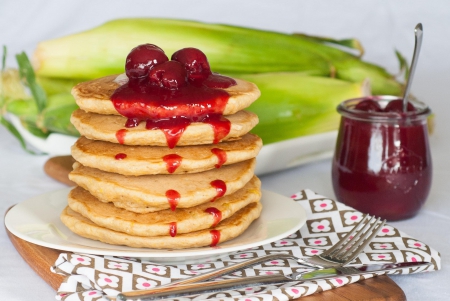 *** Pancakes *** - jam, food, jar, pancakes