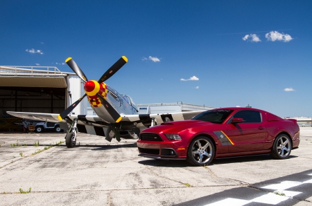 Jack-Roush-2013-Mustang - 2013, ford, gt, plane