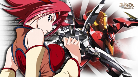 code geass - anime, kallen, mechas, manga