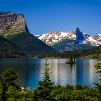 Saint Mary Lake, Wild Goose Island