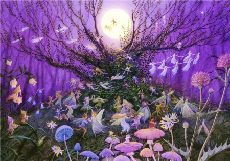 Fairy Night in Purple