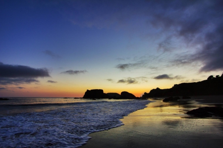 HARRIS STATE PARK - fun, beach, sunset, ocean, nature