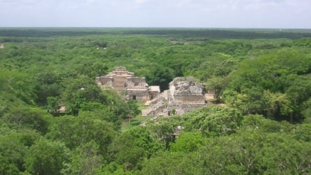 Ek Balam - forest, mayan, yucatan, ek balam, ruins, peninsula