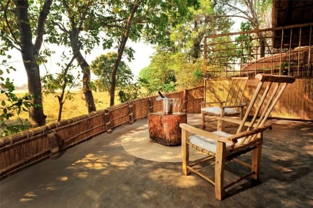 table for two - africa, table for two, nature, safari