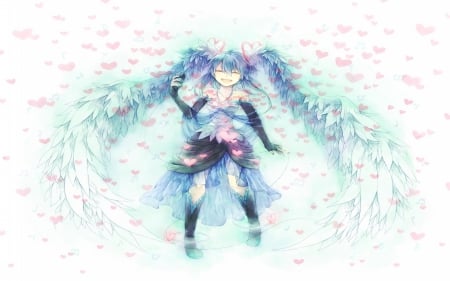 Hatsune miku - hatsune miku, girl, vocaloid, anime, miku