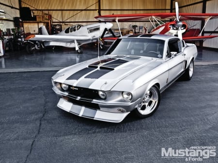 Serious As A Heart Attack - Silver, Ford, Black Stripes, Classic