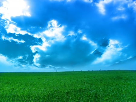 Bliss Style - bliss, sky, nature, blue