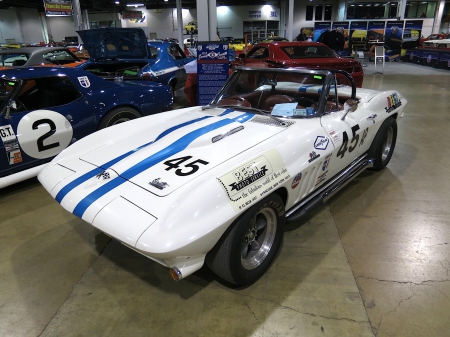 2013 Muscle Car & Corvette Nationals - GM, Vette, White, Racer