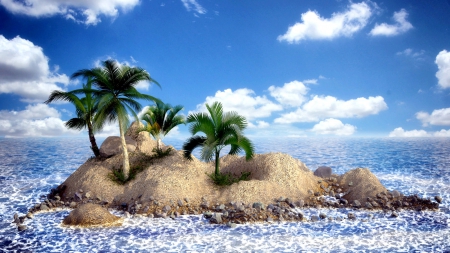 at first... - first, island, alexandergeorgieff, wallpaper