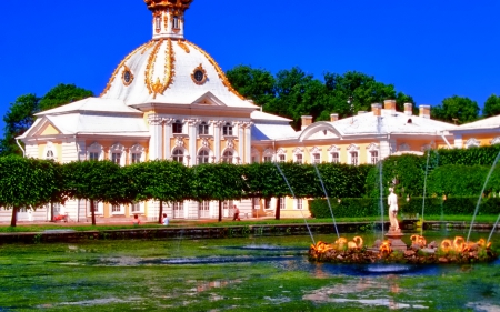 Palace - hdr, photo, palace, river