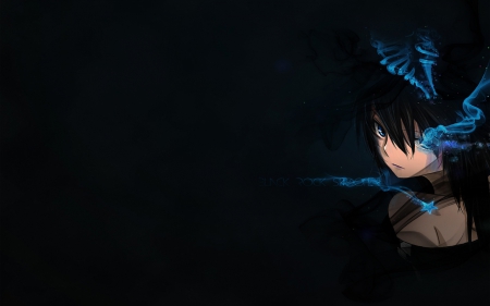 Huke - girl, black rock shooter, anime, huke