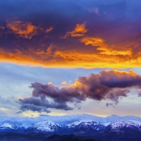 FLAMING CLOUDS