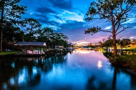 Beautiful Lake Sunset! - reflect, lake, sunset, nature