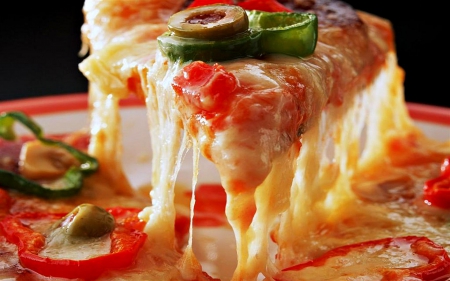 Slice of Pizza? Anyone... - Photo, Cheese, Pizza, Food