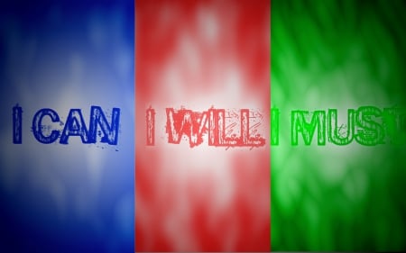 canwillmust - will, abstract, blue, can, red, green, must, words