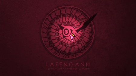 Gurren Lagann - red, sign, cool, gurren lagann, anime