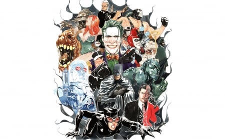 Batman Villains - Comics, Villains, DC Comics, Superheroes, Batman