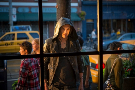 The Mortal Instruments: City of Bones (2013) - male, movie, jamie campbell bower, fantasy, jace, window, man, blue, actor, the mortal instruments city of bones