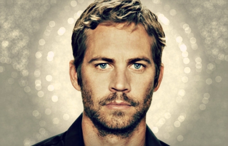 Paul Walker - actor, paul walker, by cehenot, man, male, black, grey, glitter, blue eyes