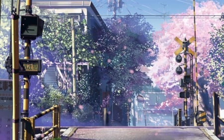 5 Centimeters Per Second - movie, 5 Centimeters Per Second, landscape, anime