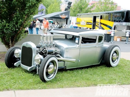 Channeled_Coupe - classic, custom, hotrod, whitewalls