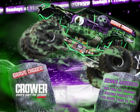 grave digger - digger, the, trucks, monster