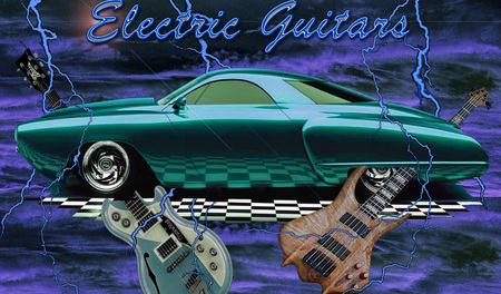 guitars - cars, guitars