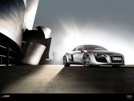 Audi r8 - fast, car, audi, 8, r