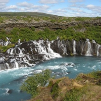 iceland hraunfossar 