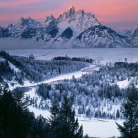 Snake River at Dawn Grand Teton National Park Wyoming