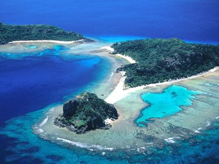 vanua levu and navadra islands  fiji - beach, beautifull