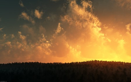 sky beauty - sea, sky, above